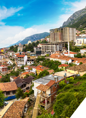 Ansicht Tirana Albanien